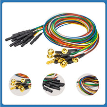 EEG electrode gold cup electrode / EEG electrode gold cup electrode / EEG gold plated disc