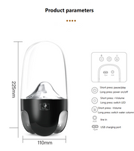 Bluetooth water dance audio