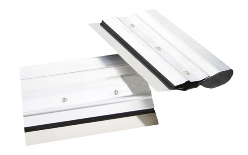 Stainless stew squeegee