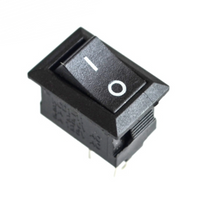 KCD11 rocker switch 10*15 mini fan switch iron foot