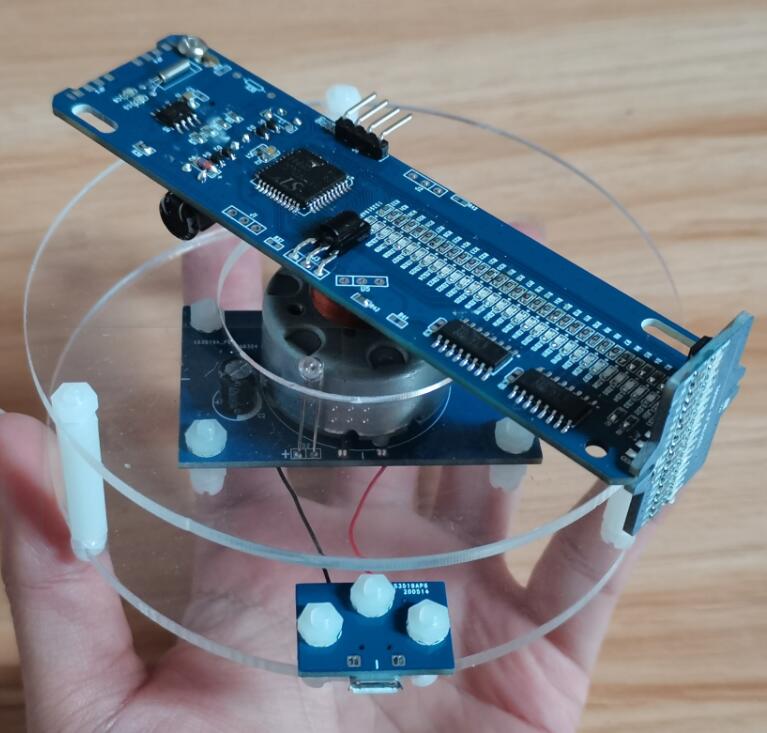 51 MCU Rotating LED Display Kit – PCB HERO