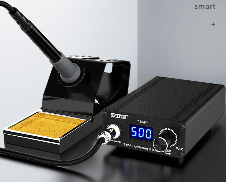 T12 Soldering Station High Power Digital Display Electric Soldering Iron 75W