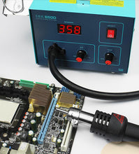 Hot air gun desoldering station