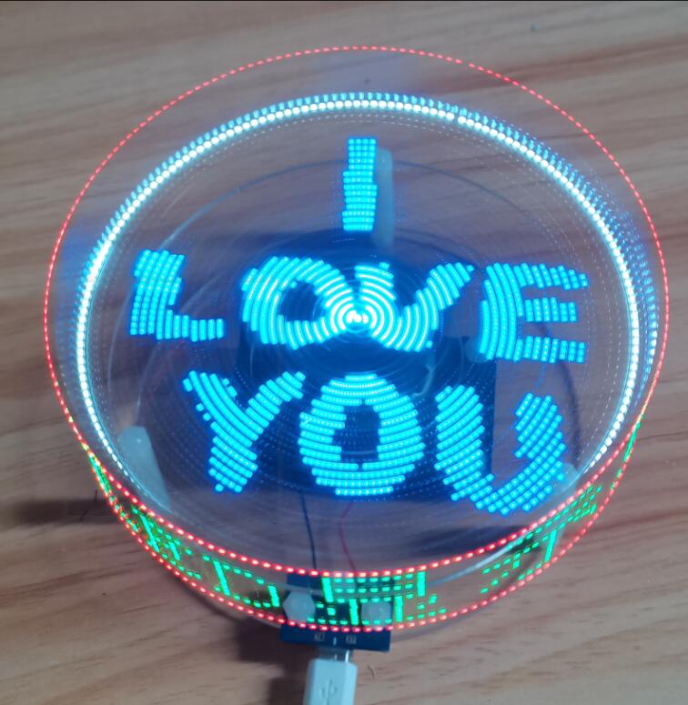 Small Display Led Roatating 51 MCU Rotating LED Display Kit – PCB HERO