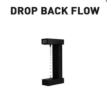 Drop back flow table lamp