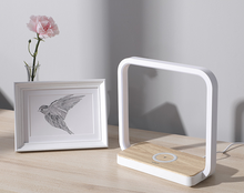 wireless charging bedside lamp