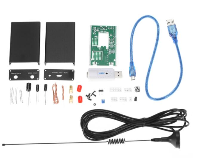 DIY Kit 100KHz-1.7GHz UV HF RTL-SDR USB Tuner Receiver--PCBHERO
