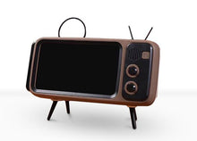 Retro Tv Mobile Phone Bracket Card Wireless Speaker (including shipping)