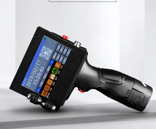 Handheld inkjet coding machine production date coding machine small automatic assembly line laser digital food price coding machine label machine handheld inkjet coding gun