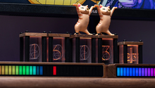 Optical tube clock