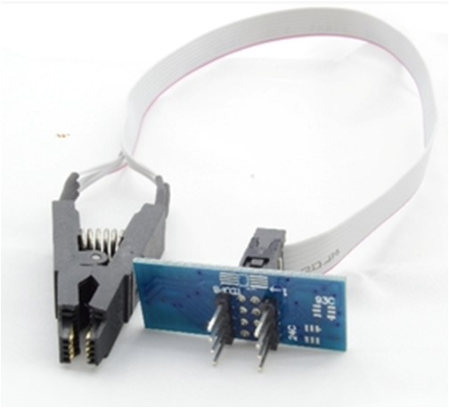 SPI SOP8 Adaptor Board