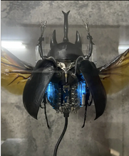 Mechanical punk bionic mechanical beetle eight cylinder engine model personality ornaments trend toys
