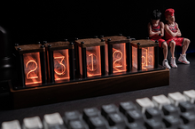 Optical tube clock