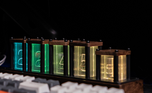 Optical tube clock