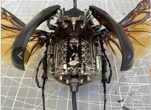 Mechanical punk bionic mechanical beetle eight cylinder engine model personality ornaments trend toys