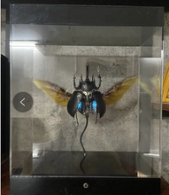 Mechanical punk bionic mechanical beetle eight cylinder engine model personality ornaments trend toys