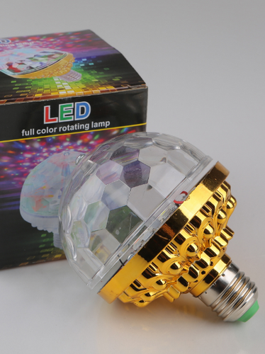 Colorful rotating lights