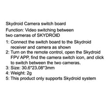 Skydroid Camera switch board