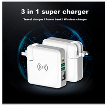 3 in 1 alternative plugs super charger/adaptor power bank