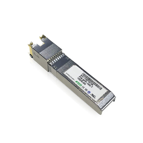 SFP+-10GBASE-T Copper Small Form Pluggable (SFP) transceivers