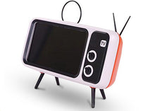 Retro Tv Mobile Phone Bracket Card Wireless Speaker (including shipping)