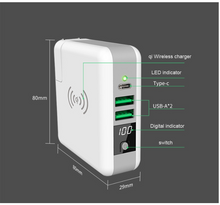 3 in 1 alternative plugs super charger/adaptor power bank