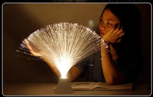 Optical fiber lamp