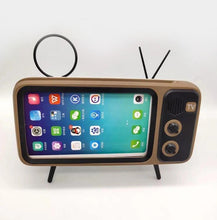 Retro Tv Mobile Phone Bracket Card Wireless Speaker (including shipping)