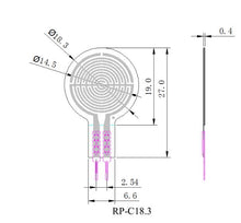 RP-C18.3-ST  Force Sensitive Resistor