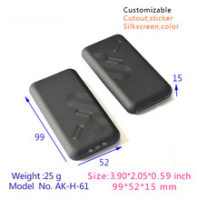 diy electrical plastic handheld small enclosure (1 pcs) 99*52*15mm