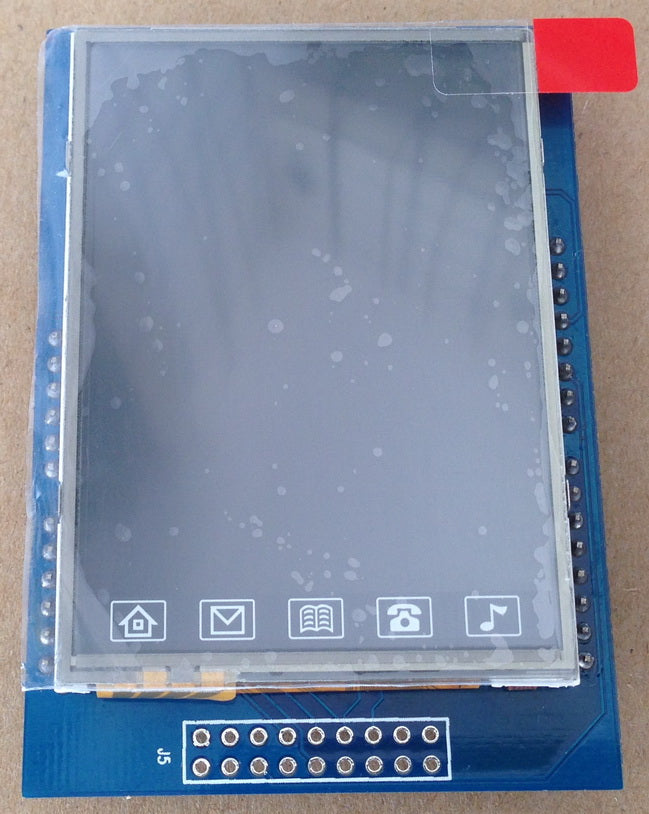 Arduino Touch Screen Large Inch 2.8-inch tftlcd touch screen with arduino uno board with mega2560 boar ...