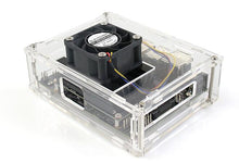 New Arrival Acrylic Case Box with Cooling Fan for NVIDIA Jetson Nano Developer kit Case Shell Enclosure Cooler