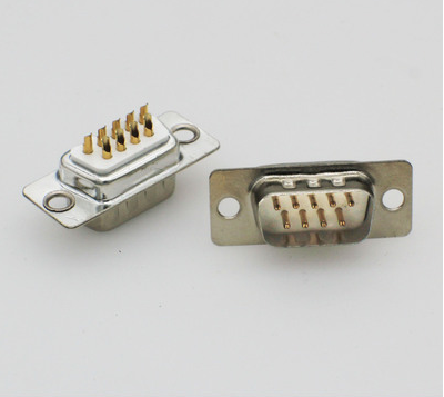 DB9 single gold plated male