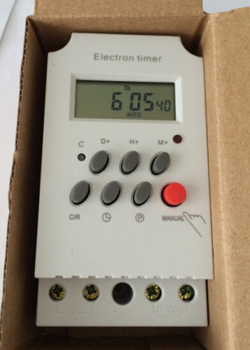 KG316T-II timer when the control switch 25A