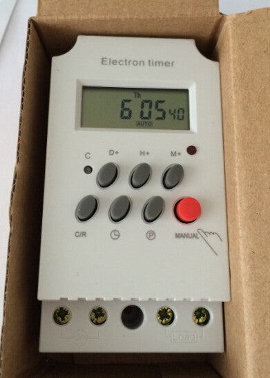 KG316T-II timer when the control switch 25A