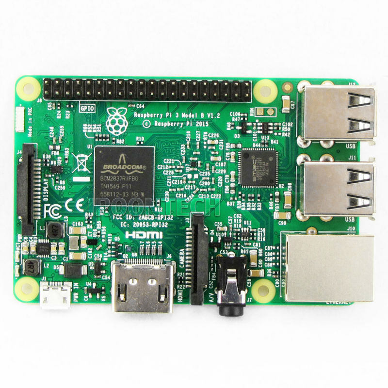 RASPBERRYPI3-MODB-1GB - Raspberry-pi - SBC, Raspberry Pi3 B, BCM2837