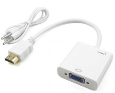 HDMI to VGA with audio