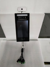 Vertical temperature measurement face recognition access management module
