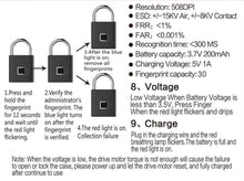 Intelligent fingerprint lock (no including shipping)