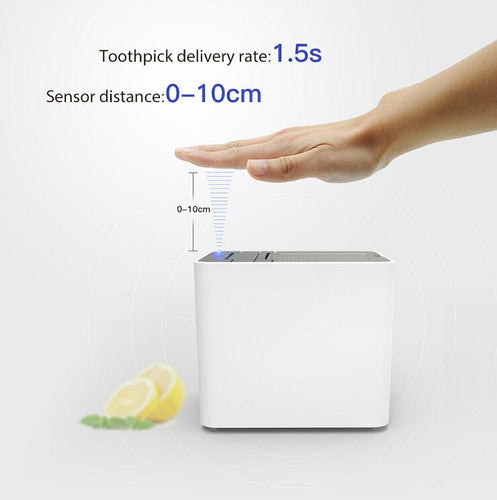 Smart toothpick dispenser with 200 pcs  toothpicks