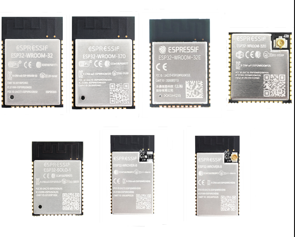 ESP32-WROOM-32D 32U 32E WiFi+ Bluetooth dual core module – PCB HERO