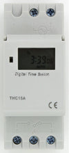 THC15A AC 220V 16A digital time switch weekly programmable electronic timer 220VAC