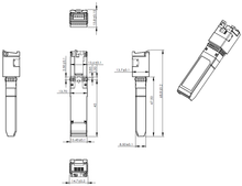 SFP+-10GBASE-T Copper Small Form Pluggable (SFP) transceivers
