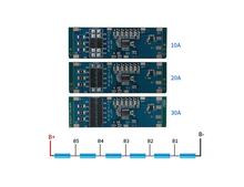 6S 22.2V 10A 20A 30A 18650 Li-ion Lithium Battery Charger Protection Board