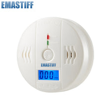 LCD CO Work alone Built-in 85dB siren sound Independent Carbon Monoxide Poisoning Sensor Warning Alarm Detector