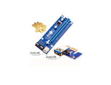 Extender USB Dual 6Pin Adapter Card SATA 15pin Riser Ver009s